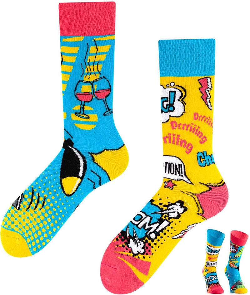 TODO جوارب رائعة للرجال والنساء - جوارب مضحكة ومجنونة - هدايا مبتكرة ممتعة (كوميديا، 43) - Image 1